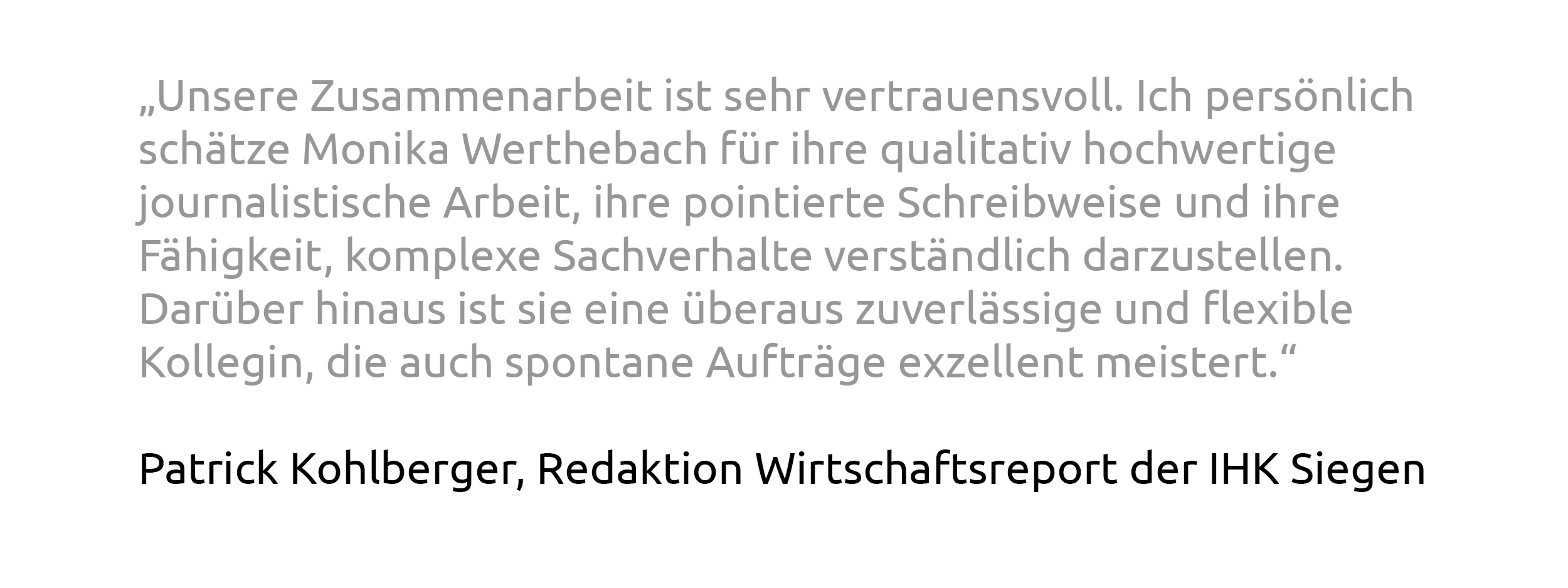 Wirtschaftsreport